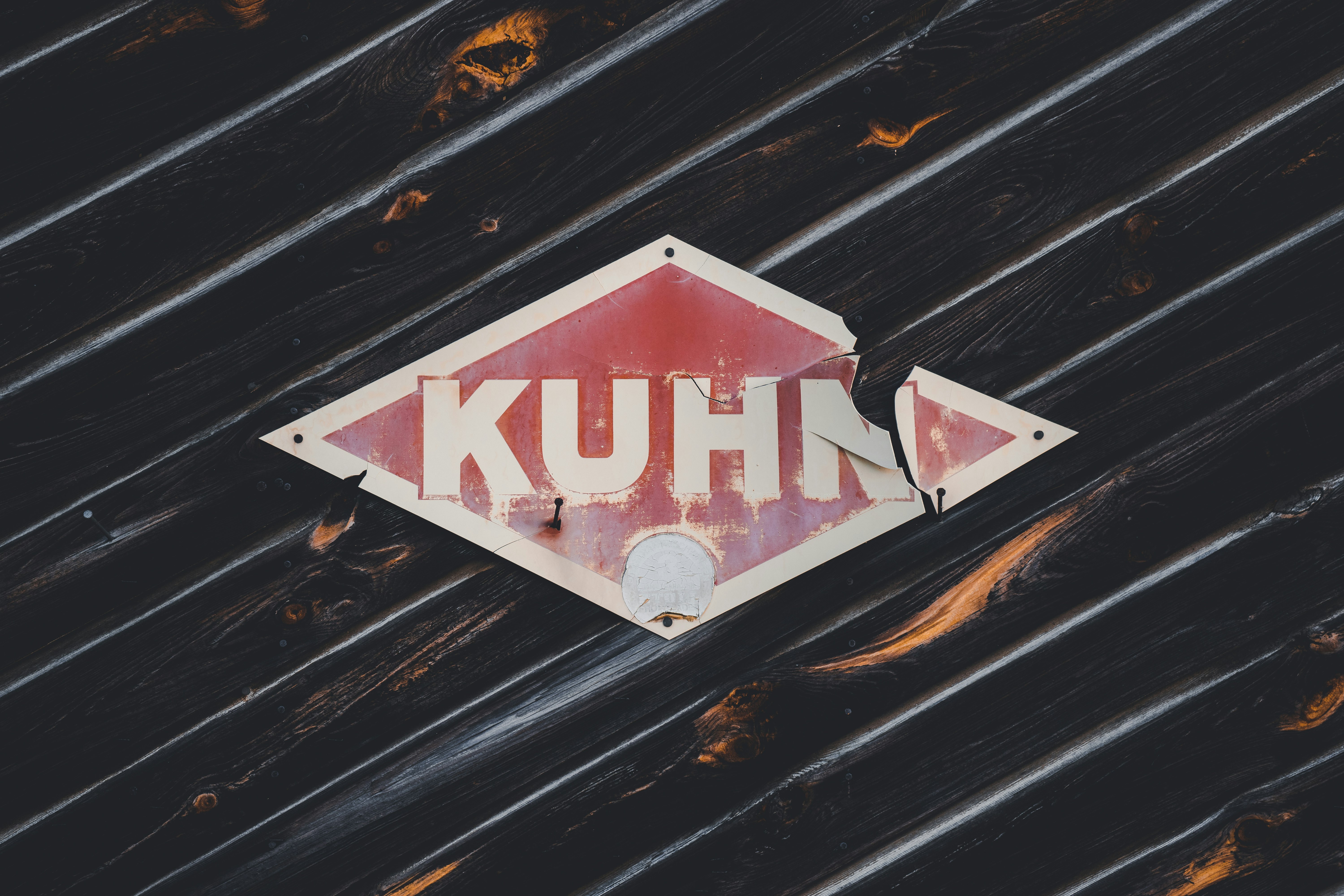 red Kuhn signage